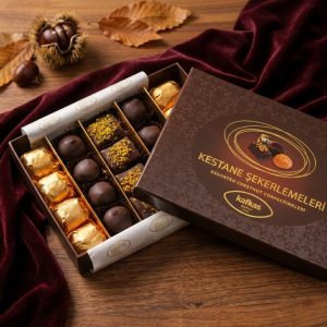 assorted Turkish candied chestnuts