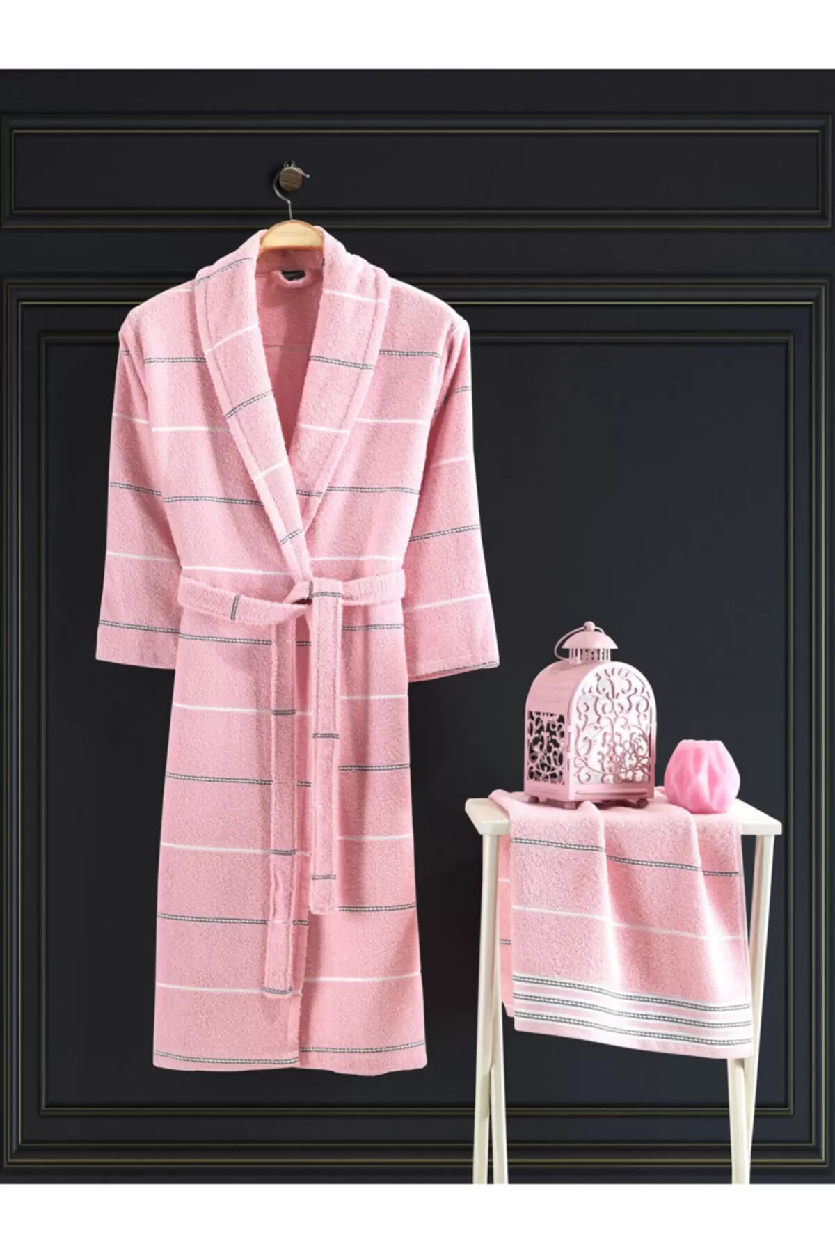 Women’s Two-Piece Bathrobe Set | Nakkısh | Economia Bazaar