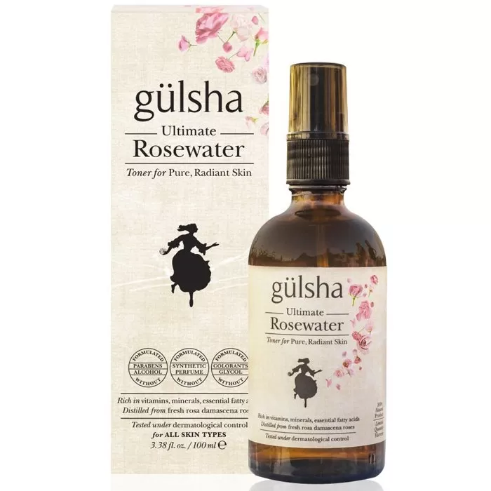 Gülsha Natural Turkish Rose Water