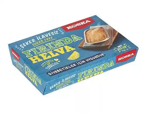 sugar-free baked Turkish halva