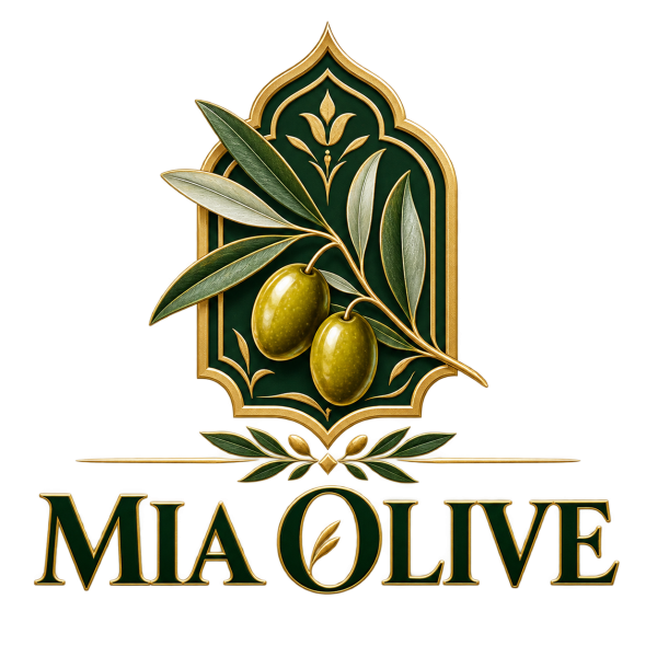 MIA OLIVE Turkish olive products brand logo