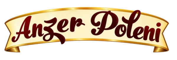 Anzer Poleni packaging wordmark