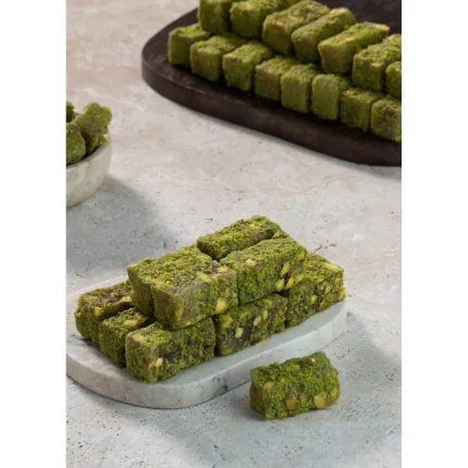 Musko Mastic-Flavoured Pistachio Oskar Turkish Delight – product photograph