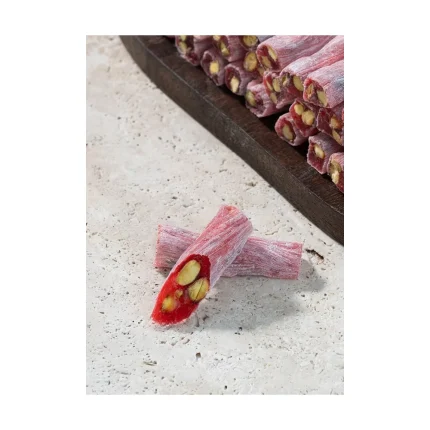 Musko Pomegranate-Flavoured Pistachio Fitil Turkish Delight – product photograph