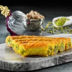 Pistachio Burma Kadayif | Handmade Turkish Dessert