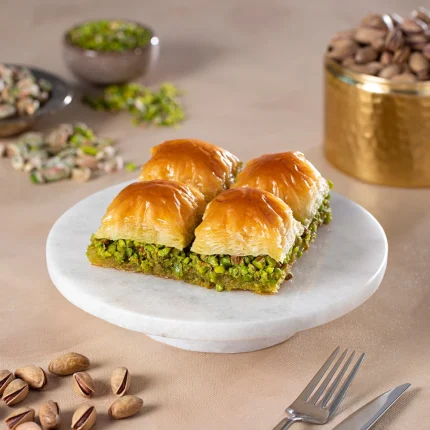 Square Pistachio Baklava | Handmade Turkish Dessert