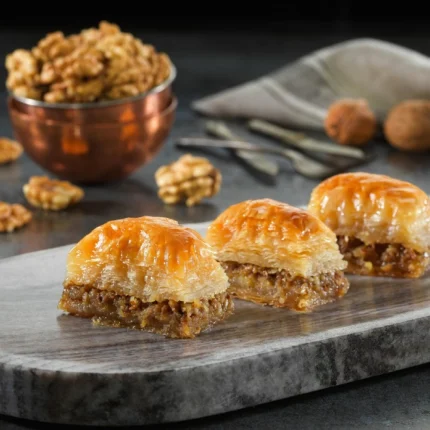 Mini Walnut Baklava | Bite-Size Handmade Turkish Dessert