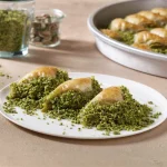 Pistachio Şöbiyet Baklava | Handmade Turkish Cream Dessert