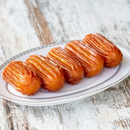 Turkish Tulumba Dessert | Handmade Crisp Pastry Bites
