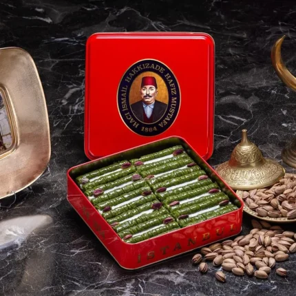 Pistachio Princess Baklava in Metal Box | Hafız Mustafa
