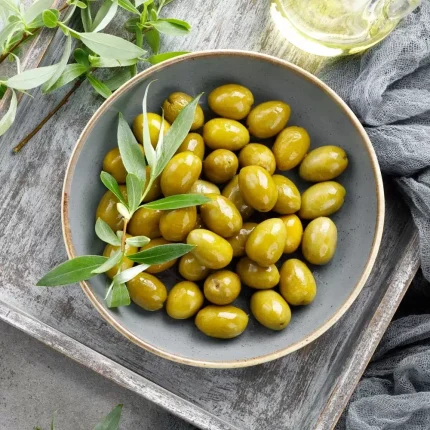 Turkish Natural & Organic Green Olives – Best Taste
